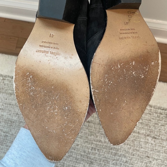 Isabel Marant Denvee Boot Faded Black - Picture 9 of 13